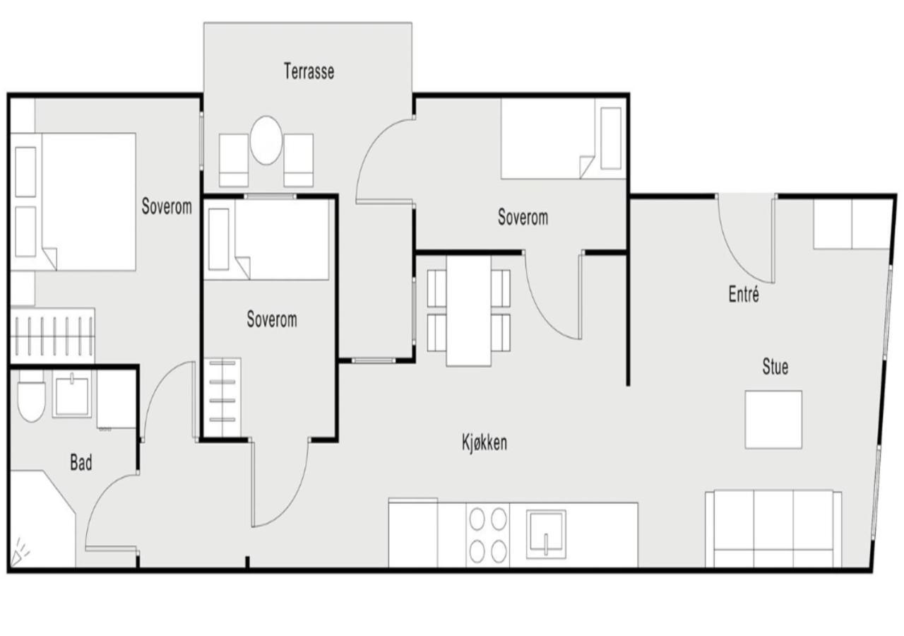 Appartement Center Bergen